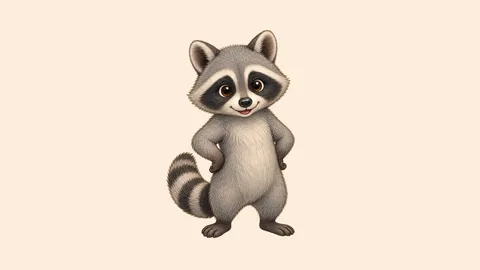 Watercolor illustration of Rollo in a front-facing full-body pose